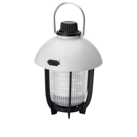Фонарь аккумуляторный кемпинговый походный 10Вт SMD LED Li-ion 18650 1200мА.ч тепл. свет диммирование корпус ABS-пластик USB-шну