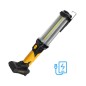 Фонарь-светильник аккумуляторный 12Вт COB LED+5Вт LED Li-ion 18650 4000мА.ч Power-bank индикатор заряда корпус ABS-пластик с пок