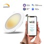 Светильник светодиодный Smart Home 16Вт 2700К IP20 1500лм 220-240В ДВО диммир. управление по Wi-Fi бел. GAUSS 2020122