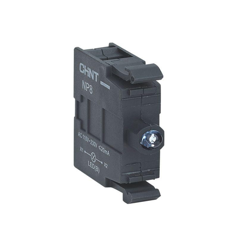 Элемент светодиодный для NP8 AC 110-230В (R) син. CHINT 667537 Элемент светодиодный для NP8 AC 110-230В (R) син. CHINT 667537