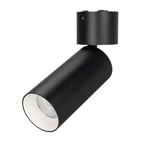 Светильник SP-POLO-SURFACE-FLAP-R65-8W Day4000 (BK-WH 40 deg) (IP20 металл) Arlight 027525