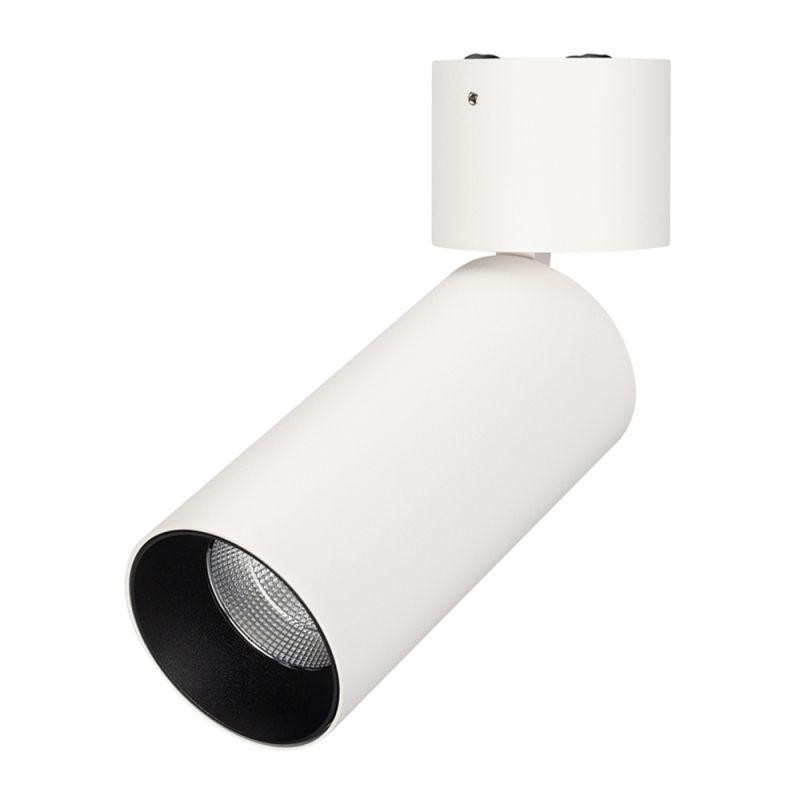 Светильник SP-POLO-SURFACE-FLAP-R65-8W Warm3000 (WH-BK 40 deg) (IP20 металл) Arlight 027533 Светильник SP-POLO-SURFACE-FLAP-R65-8W Warm3000 (WH-BK 40 deg) (IP20 металл) Arlight 027533
