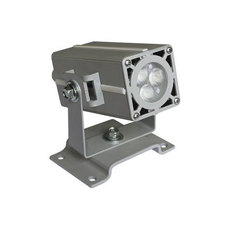 Прожектор светодиодный ELEMENTAR.S-8-H1V1 (S25-BR1.740.1/3/SMD.IP65.PSI.N.7036.I) 8Вт 750лм 4000К CRI »70 угол рассеивания 25гра