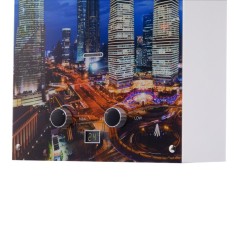 Колонка газовая GWH 10 Fonte Glass Metropoli ZANUSSI НС-1077259