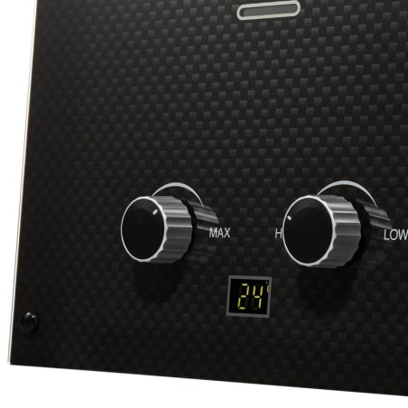 Колонка газовая GWH 10 Fonte Glass Carbon ZANUSSI НС-1194436