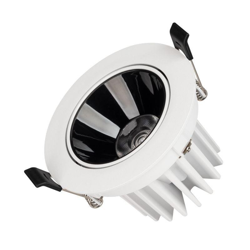 Светильник светодиодный MS-FORECAST-BUILT-TURN-R102-12W Day4000 WH-BK 32 deg IP20 230В металл Arlight 033659 Светильник светодиодный MS-FORECAST-BUILT-TURN-R102-12W Day4000 WH-BK 32 deg IP20 230В металл Arlight 033659