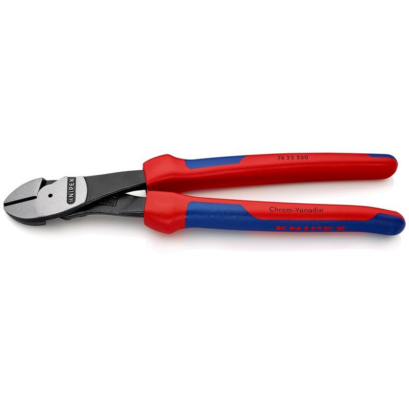 Бокорезы особой мощности L250 голова 12град. KNIPEX KN-7422250 Бокорезы особой мощности L250 голова 12град. KNIPEX KN-7422250
