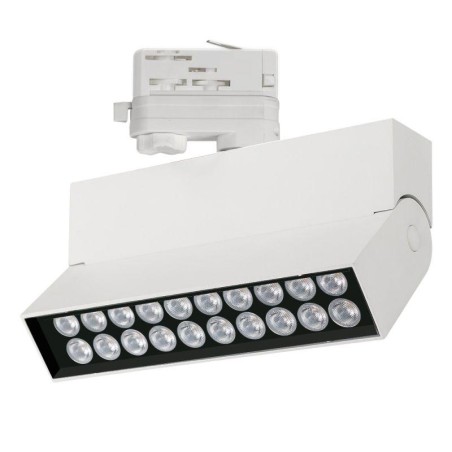Светильник светодиодный LGD-LOFT-TRACK-4TR-S170-10W Warm3000 WH 24 deg DALI IP20 металл Arlight 036084