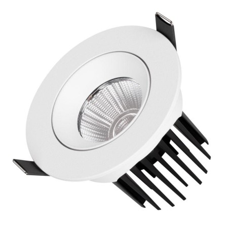Светильник светодиодный MS-ATOLL-BUILT-TURN-R94-10W Warm3000 (WH 36 deg 230В) IP54 металл Arlight 044598