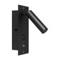 Светильник светодиодный SP-BED-CHARGE-BUILT-S80x230-3W Warm3000 (BK 20 deg 230В USB-A USB-C) IP20 металл Arlight 046880 Светильник светодиодный SP-BED-CHARGE-BUILT-S80x230-3W Warm3000 (BK 20 deg 230В USB-A USB-C) IP20 металл Arlight 046880
