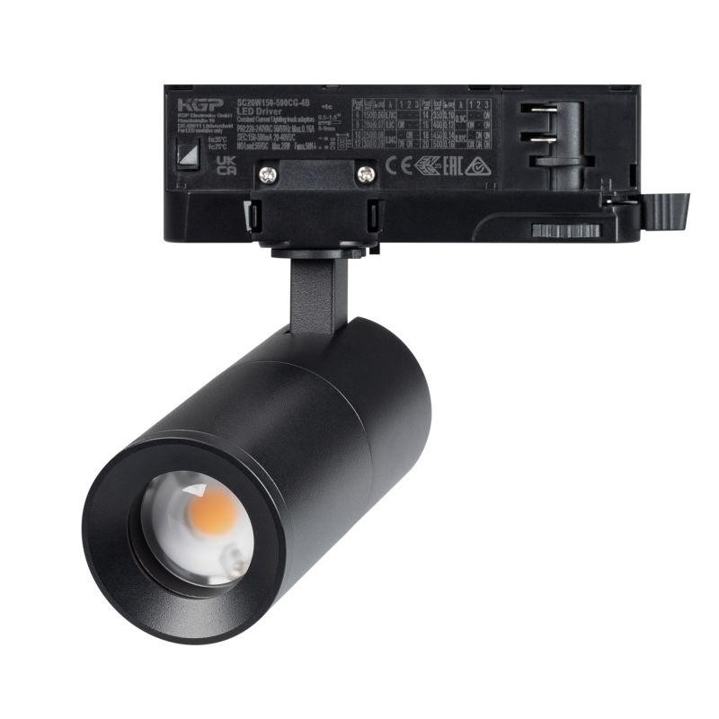Светильник светодиодный LGD-ARTEMIS-TRACK-4TR-R55-12W Warm3000 (BK 8-80 deg 230В) IP20 металл Arlight 048326