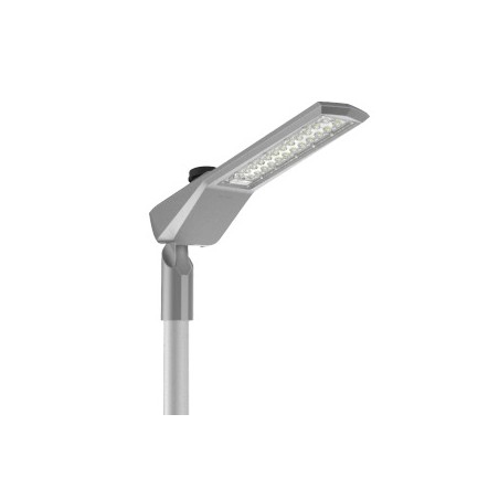 Светильник светодиодный Levante M Urban 80Вт 5000К уличный кронштейн 48мм 1..10В NEMA RAL7045 сер. муар VARTON V1-S1-70748-40U30