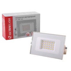 Прожектор LFL-2001 C01 (LED SMD 20Вт 230В 6500К) бел. Ultraflash 14128