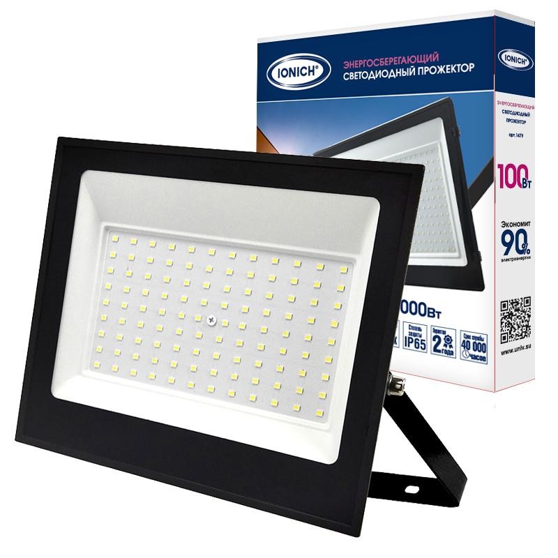 Прожектор светодиодный IFLSLED-DOB-100-865-BL-IP65 IONICH 1479 Прожектор светодиодный IFLSLED-DOB-100-865-BL-IP65 IONICH 1479